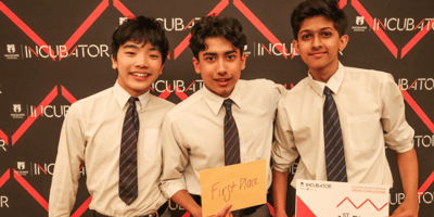Team Liftt takes home first prize at our uplifting third Ideas Challenge Pitch Night💡